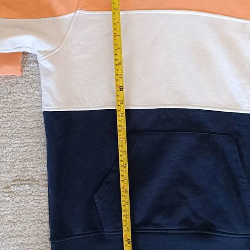 Pull & Bear tricolor hoodie medium used