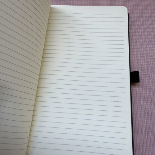 Ruled notebook