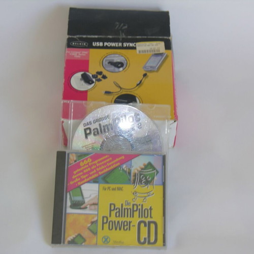 Palm Handspring Visor PDA used with accessories and software