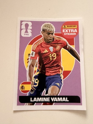 Panini Extra Sticker Lamine Yamal Purple καινούργιο