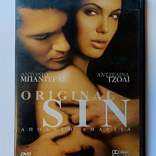 Original Sin DVD used with Greek subtitles