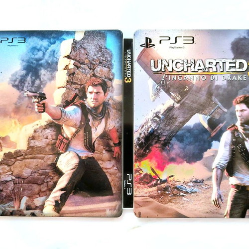 Uncharted 3 Steelbook μεταχειρισμένο, σπάνιο επίσημο