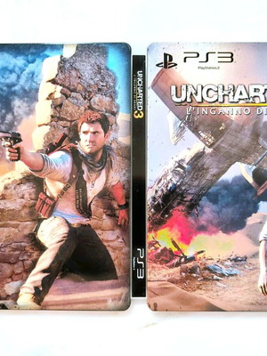 Uncharted 3 Steelbook μεταχειρισμένο, σπάνιο επίσημο