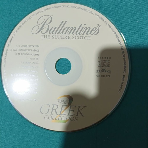 Ballantine's The Greek Collection 2 CD like new