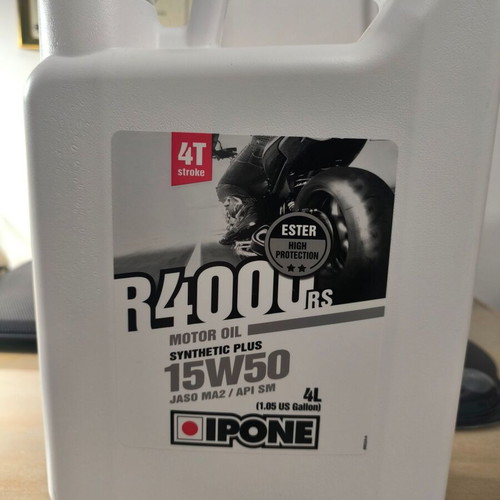 Ipone R4000 RS 15W50 synthetic plus motor oil 4L