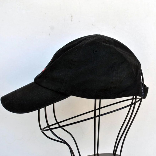 Jordan black baseball cap with embroidered logo used, adjustable