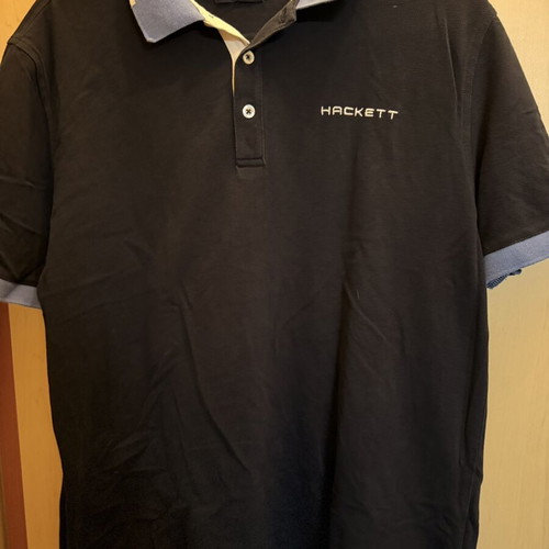 Hackett Golf Polo Navy Large like new, 100% cotton
