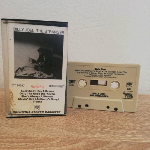Billy Joel The Stranger cassette used, 1977, rock