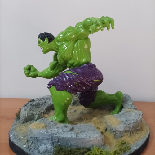 Hulk miniature 23cm, new, hand-painted 3D print
