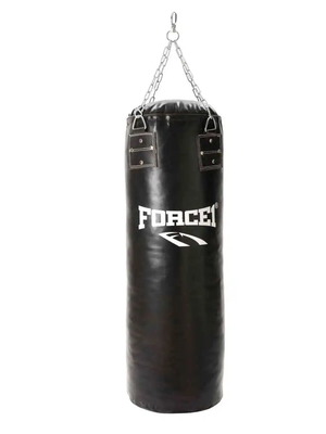 Force1 boxing training bag 1.20m synthetic leather with chains