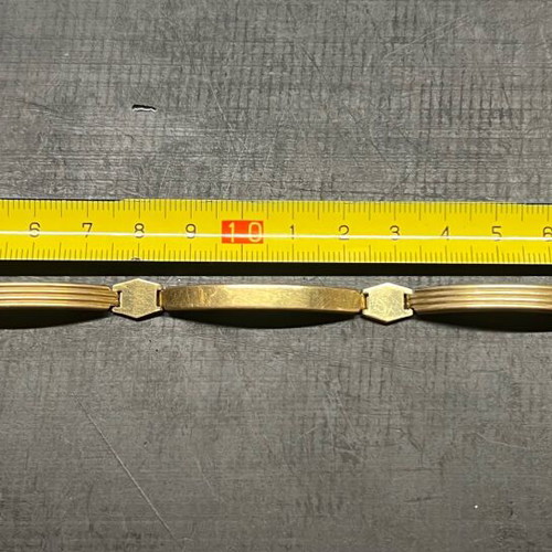 Vintage k14 585 yellow gold bracelet 13.8gr like new