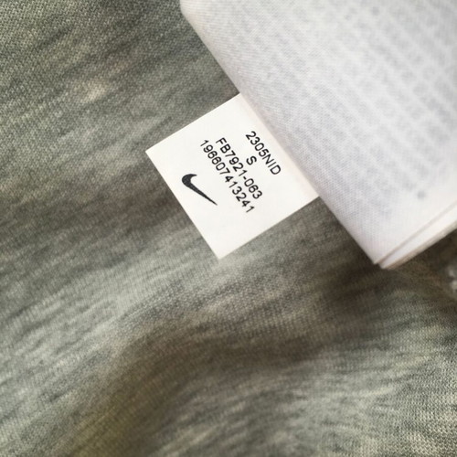 Nike Tech Fleece Windrunner Full Zip Hoodie Gray Mens Size S like new