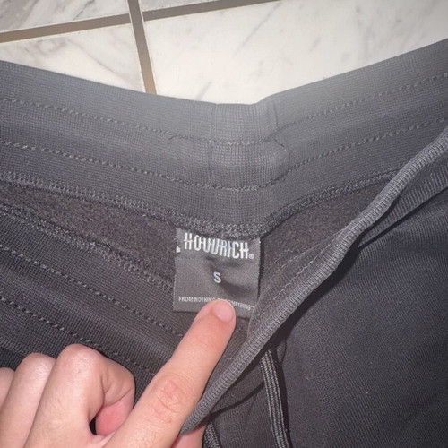 Hoodrich sweatpants like new, black, size small