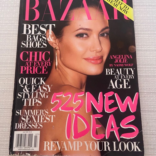 Harper’s BAZAAR British July 2009 vintage magazine used