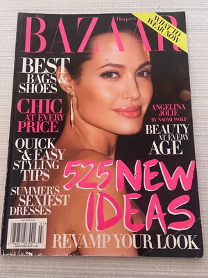 Harper’s BAZAAR British July 2009 vintage magazine used