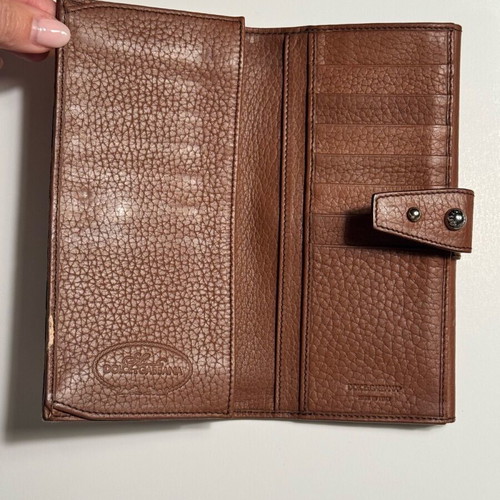 Dolce & Gabbana wallet used with leopard pattern and brown leather