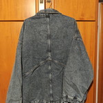 Oversize denim jacket new, dark blue, size M/L, Trendyol