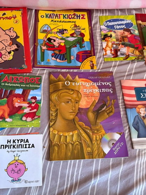 Children's books set like new with classic fairy tales and stories