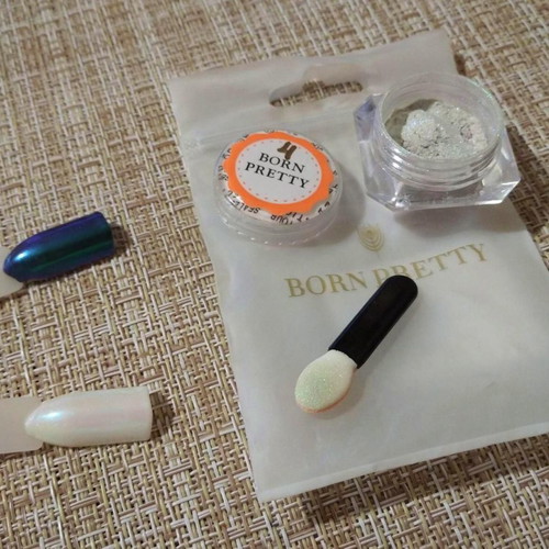 Born Pretty No - 4 Mirror Effect Nail Powder for Manicure and Pedicure