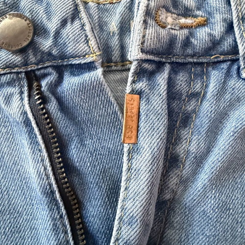 Bsb denim shorts with tassels size 28 like new
