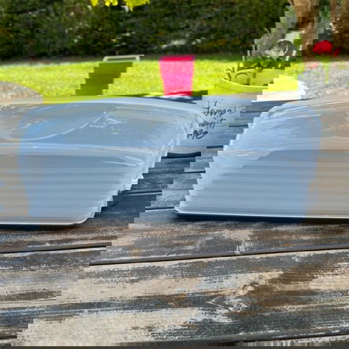 Τουρτιέρα Tupperware καινούργια μακρόστενη 45x19,5x15,5 εκ