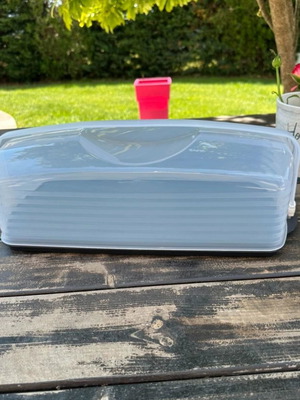 Τουρτιέρα Tupperware καινούργια μακρόστενη 45x19,5x15,5 εκ