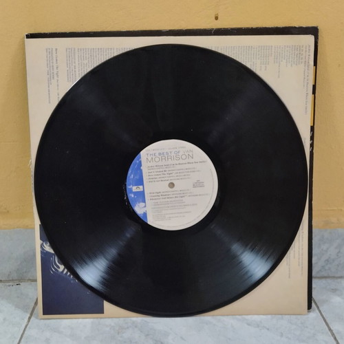 The Best Of Van Morrison vinyl record like new, rock
