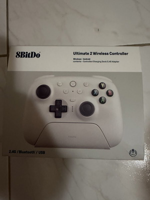8Bitdo Ultimate 2 Wireless Gamepad for Android PC white new