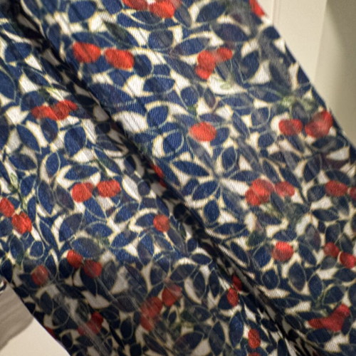 Milk & Honey floral cropped top like new, size L