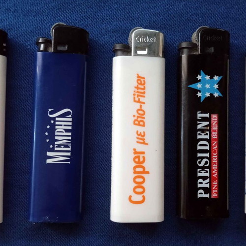 lighter cigarette brands Branded Cigar Lighter(Romeo & Julieta, H Upmann, Montecristo) Do not charge the battery that is fully charged for long time Promotional lighters used, pack of
