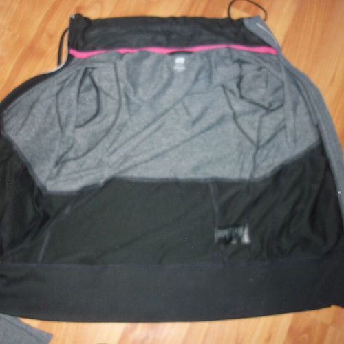 Women’s Teen Athletic Jacket H&M Size XS Like New, Gray