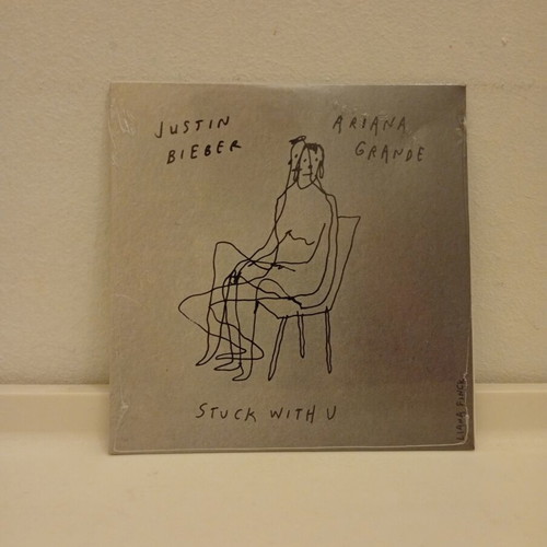 Stuck With U CD single by Justin Bieber and Ariana Grande, new