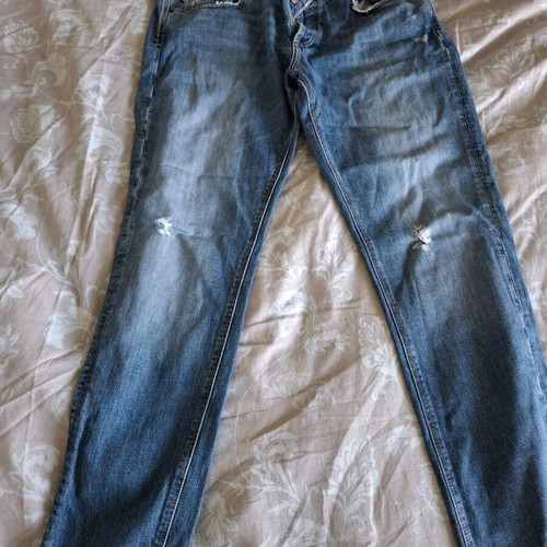 Massimo Dutti men's slim/straight fit jeans size 34 blue like new