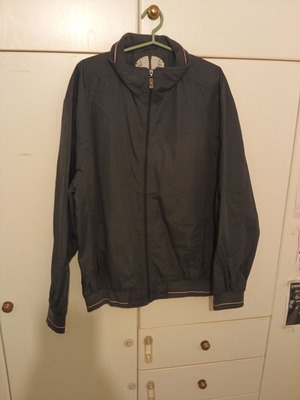 Americanino men's jacket size 4XL like new black and gray