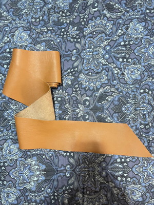 Ioanna Kourbela leather belt like new, camel color, size 85