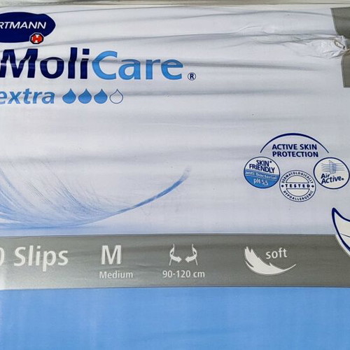 Hartmann Molicare Adult Incontinence Diapers Medium Extra Absorbent Pack of 30 New
