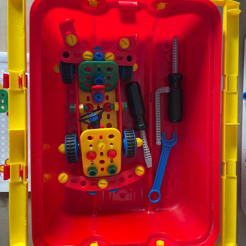 Quercetti Tecno Kit construction toy like new