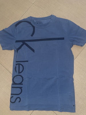 Calvin Klein T-shirt, blue, size S