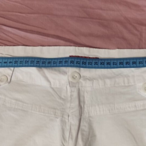 White cotton shorts XL like new