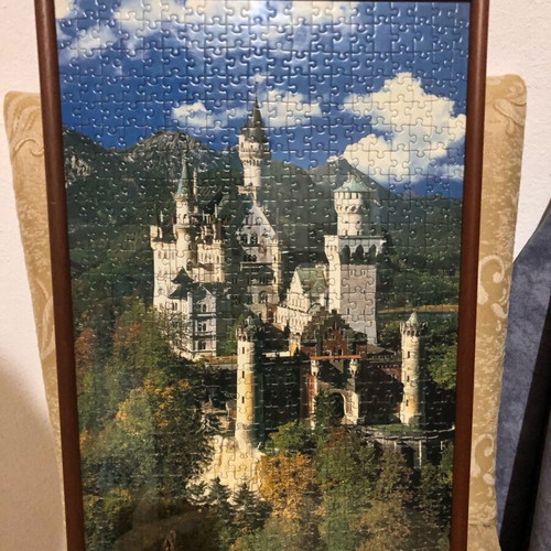 Puzzle frame slightly used