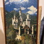Puzzle frame slightly used