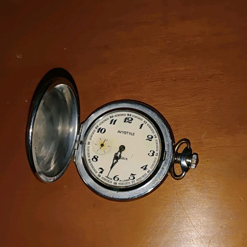 Avystyle 1975 pocket watch used from former Soviet Union