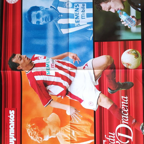 Olympiacos double poster used