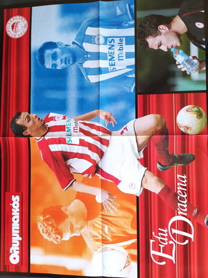 Olympiacos double poster used