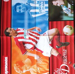 Olympiacos double poster used