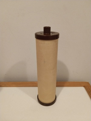 Olympus GIGA water filter replacement cartridge used, brown thread