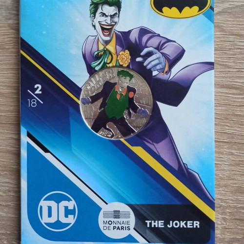Silver Joker 10 Euro Coin new