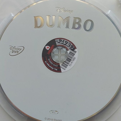 Dumbo 2019 DVD used, dubbed with Greek subtitles