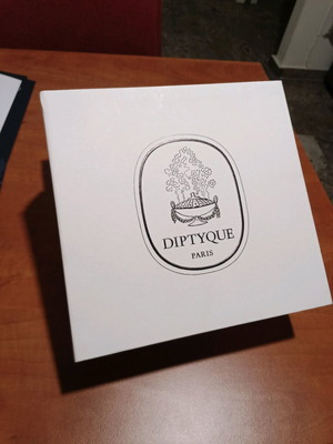 Diptyque box new, empty cardboard