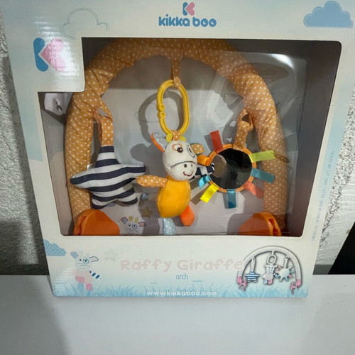 Stroller toy new with mirror and soft dolls